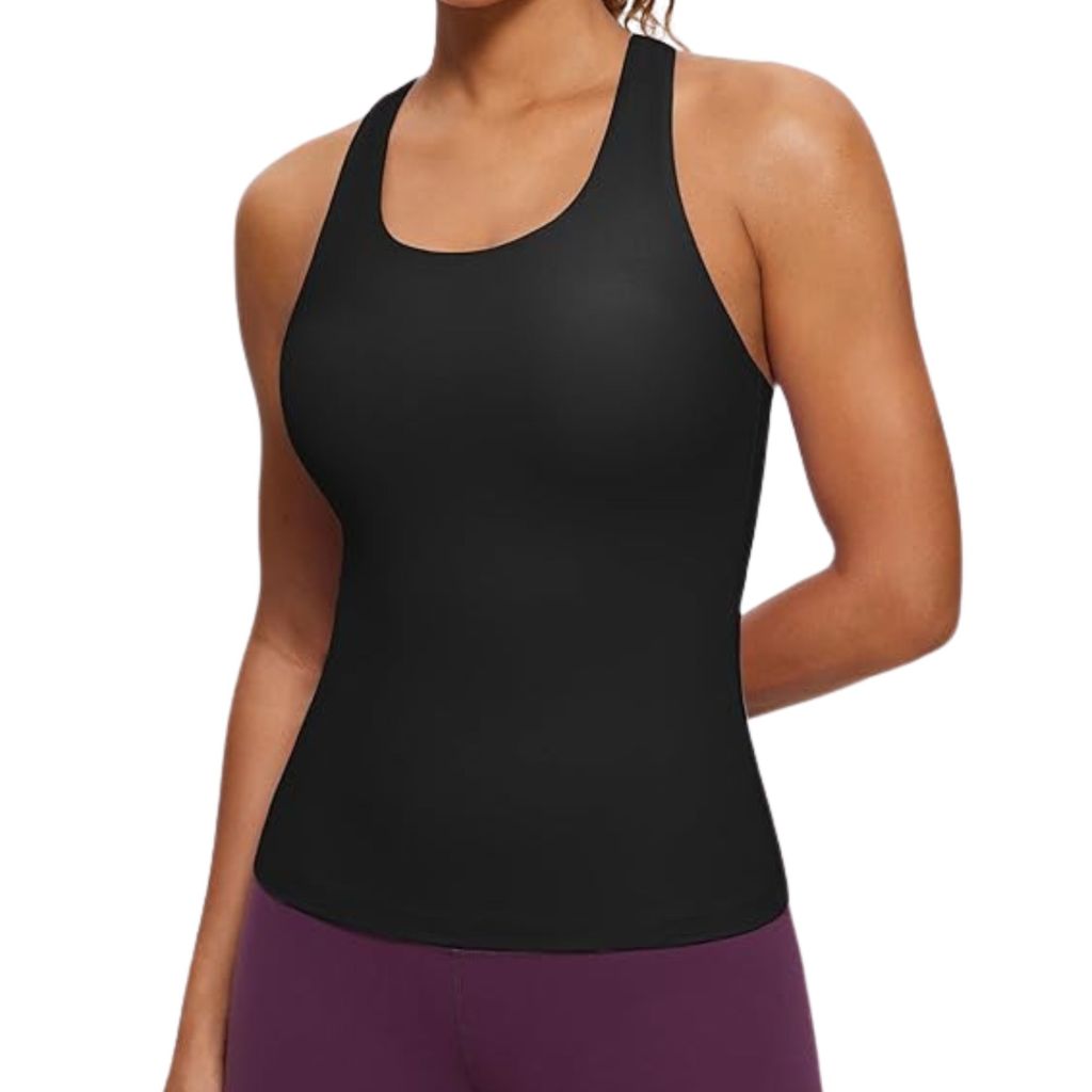 CRZ YOGA Butterluxe Built in Shelf Bras Workout Tank Tops, Now $42.39