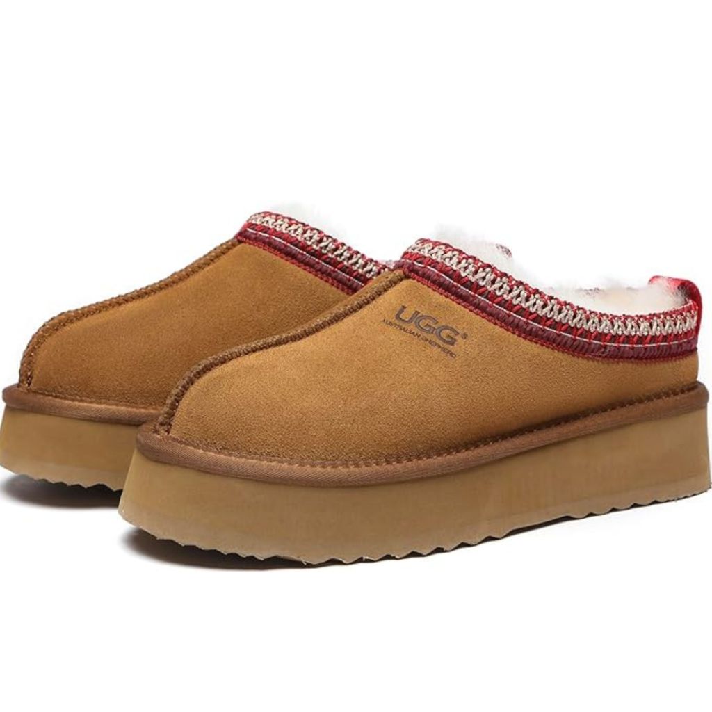 UGG Women Men Slipper Sheepskin Wool Mini Platform Ankle Non-slip Ventus (was $124.99, now $109.64)