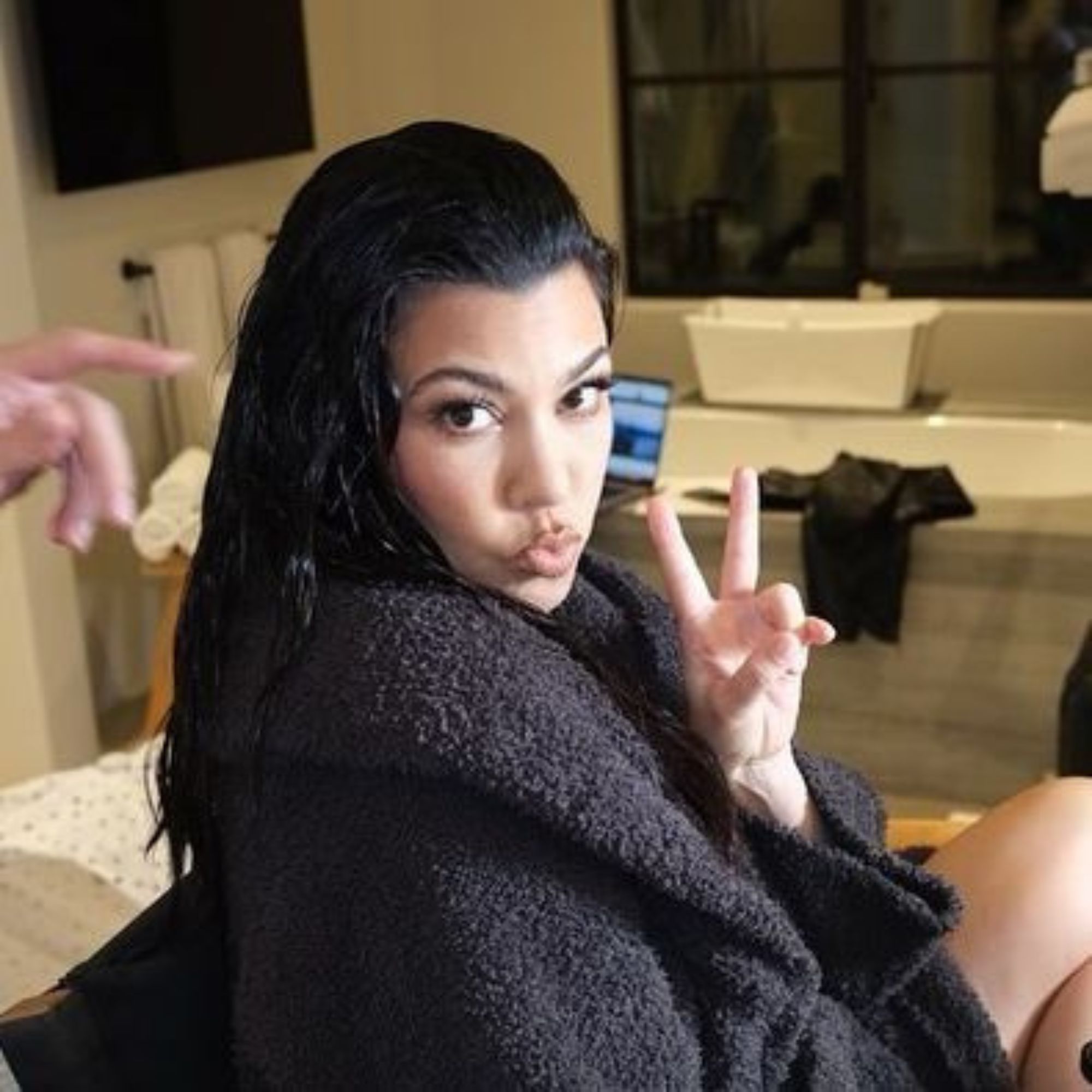 Kourtney Kardashian red light therapy