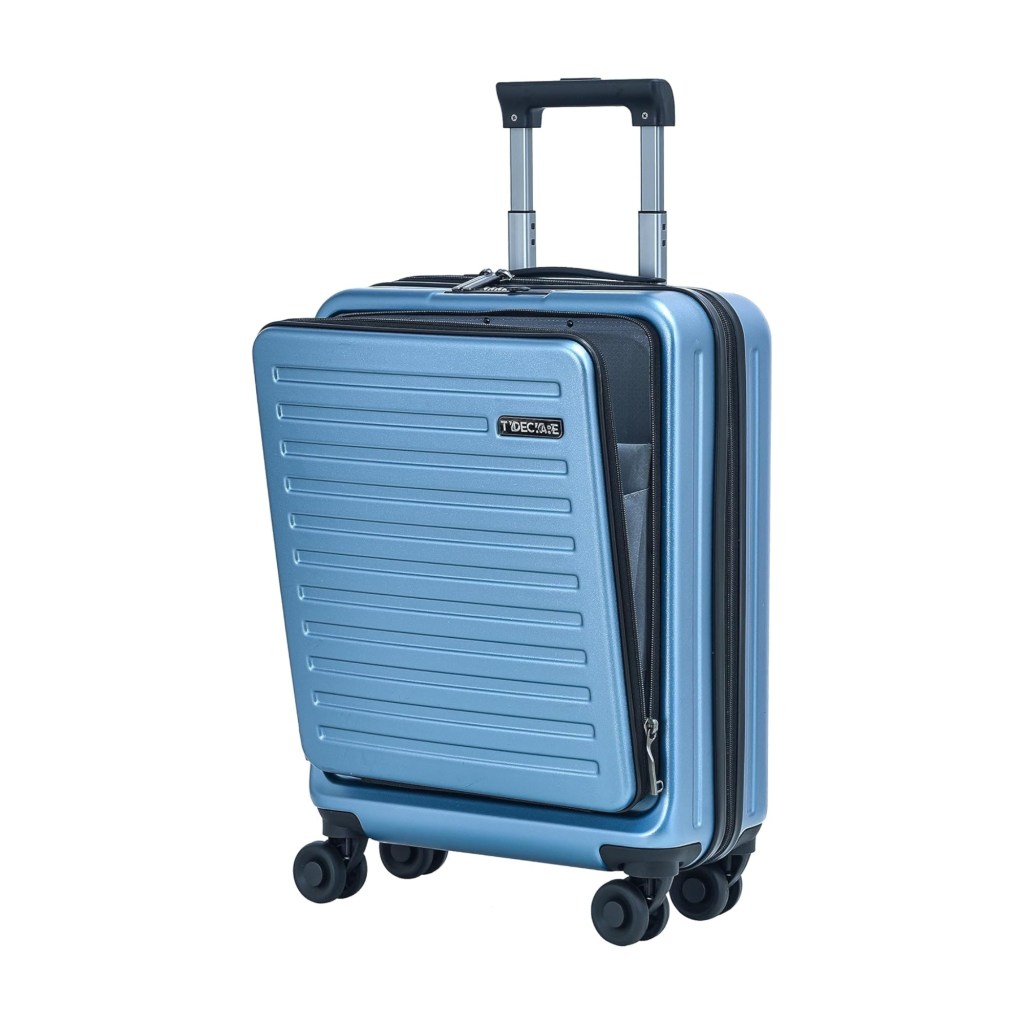 Tydeckare Carry-On Luggage with Front Pocket, best luggage deals