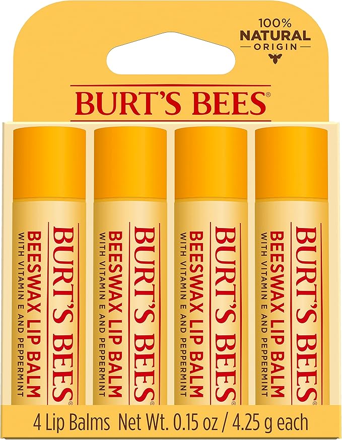 Burt's Bees 100% Natural Origin Moisturising Lip Balm Set ($11.24, usually $21.95)