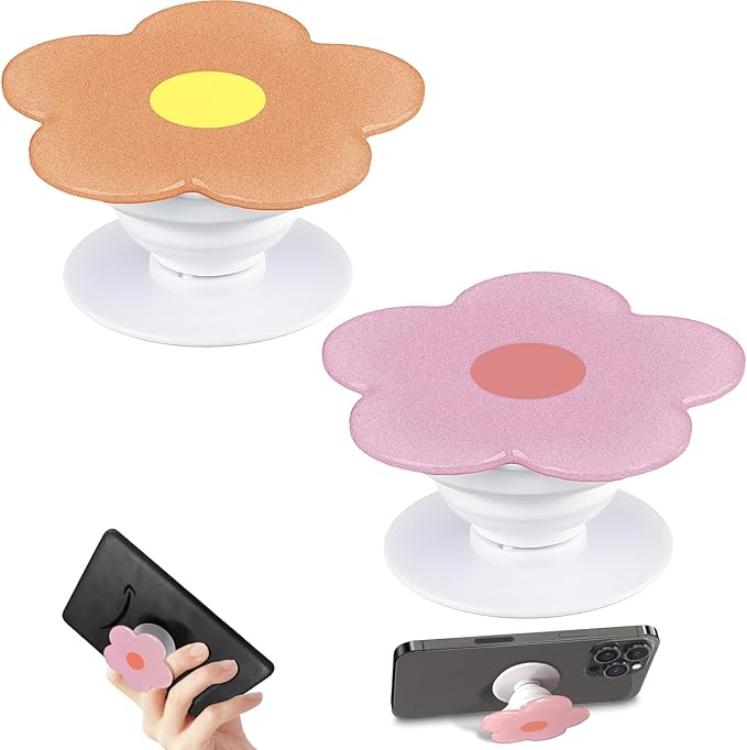 Colourful Flower Expandible Collapsible Moblile Phone Grip ($7.94, usually $9.34)