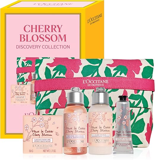 L'Occitane Limited Edition Cherry Blossom Discovery Kit Gift Pack ($41.54, usually $49)